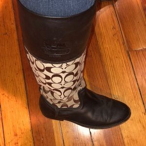 Coach Crissi boots women’s size 6.5